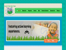 Tablet Screenshot of learningspringsacademy.com